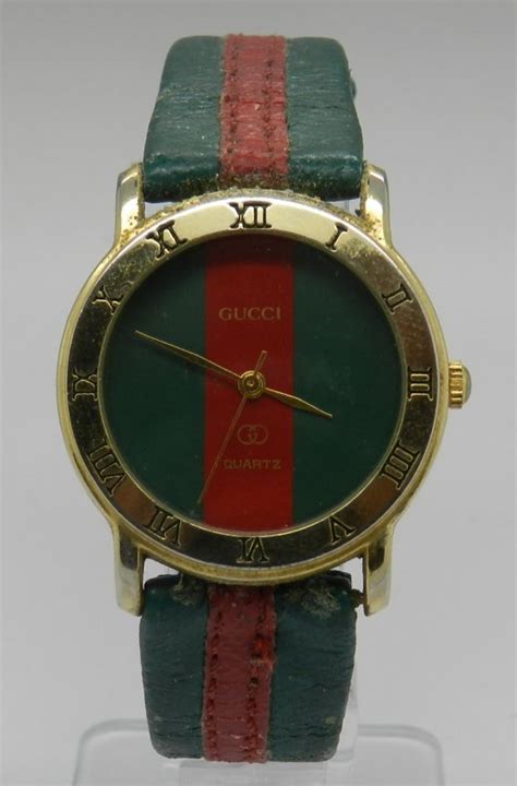 mens gucci watch retro|men used vintage gucci watch.